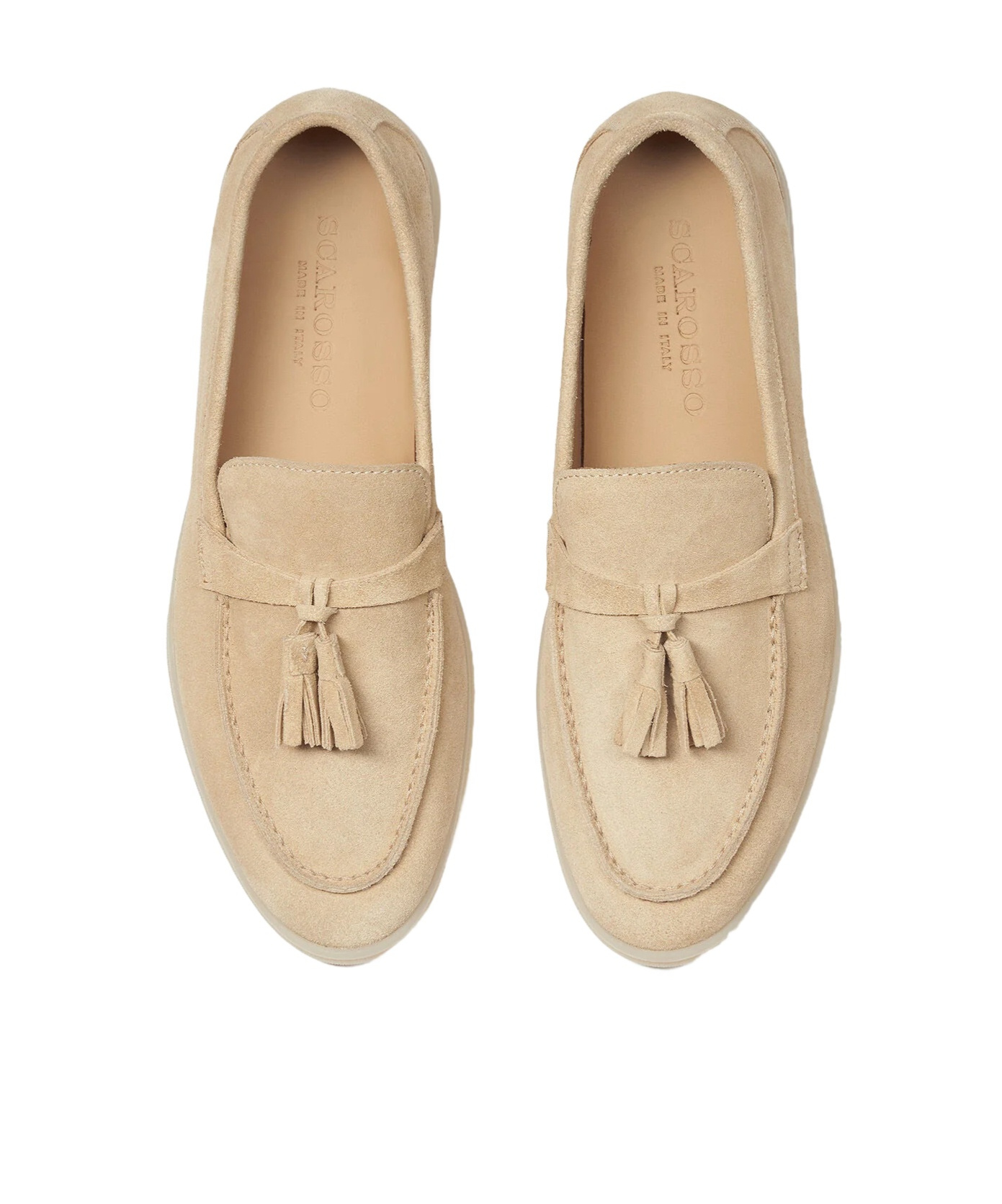 Scarosso Leandra Tassel-detailed Loafers In Multi