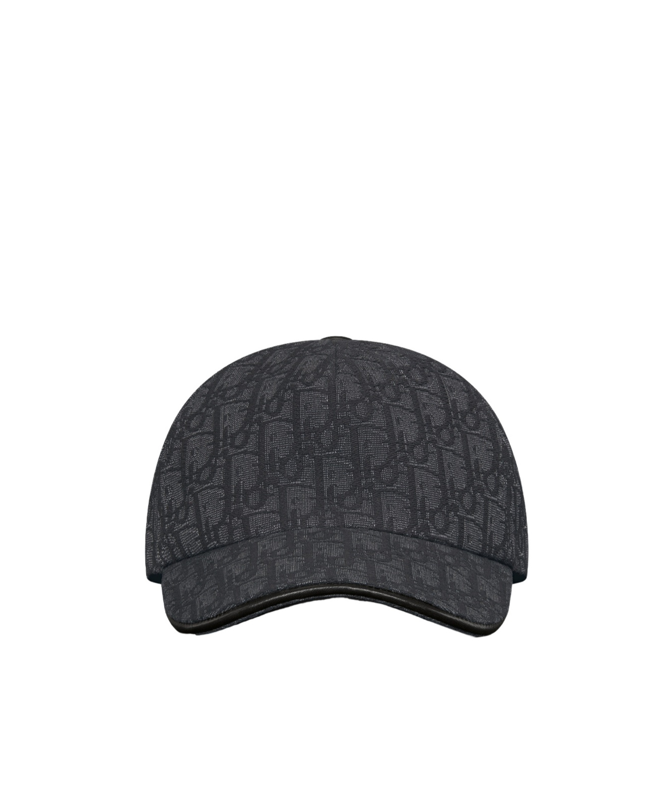 Dior Oblique Printed Baseball Cap In Black