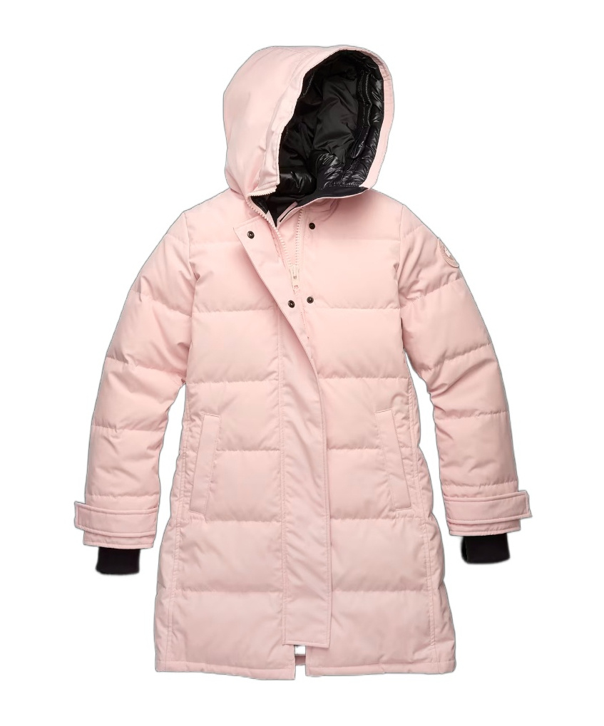 Canada Goose Shelburne Parka Tonal Label In Pink