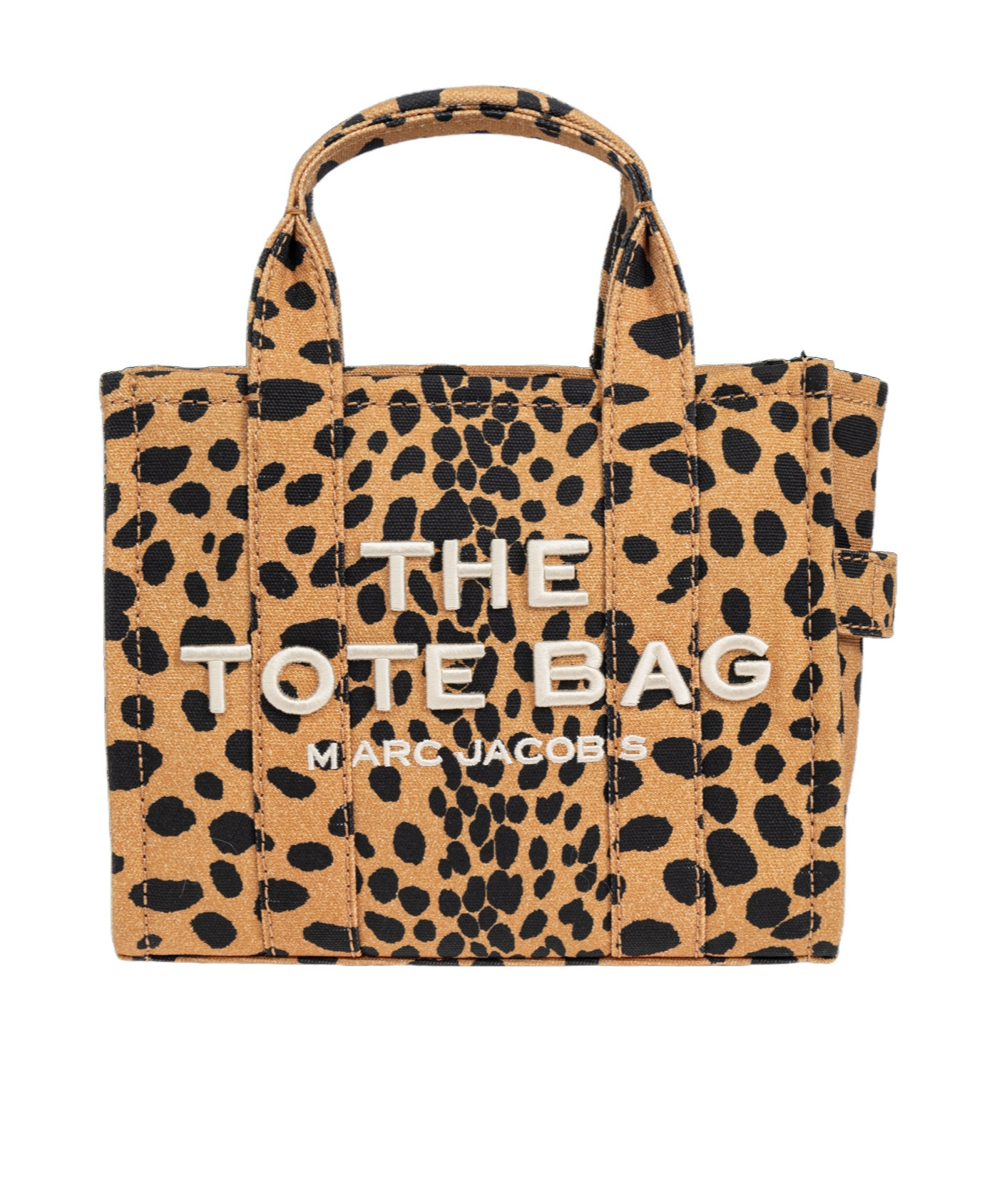 Marc Jacobs The Cheetah Medium Tote Bag Canvas In Nude