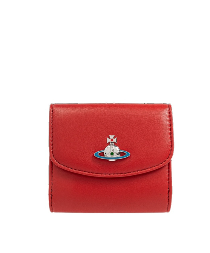 Vivienne Westwood Logo Wallet In Red