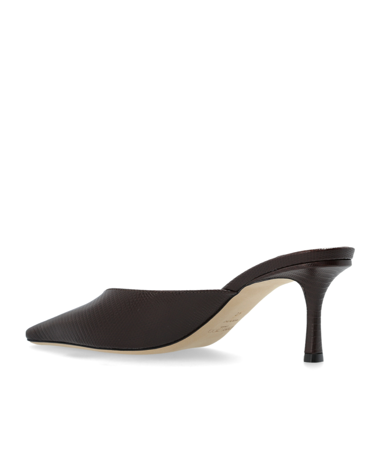 Jimmy Choo Square Toe High Heel Sandals In Black