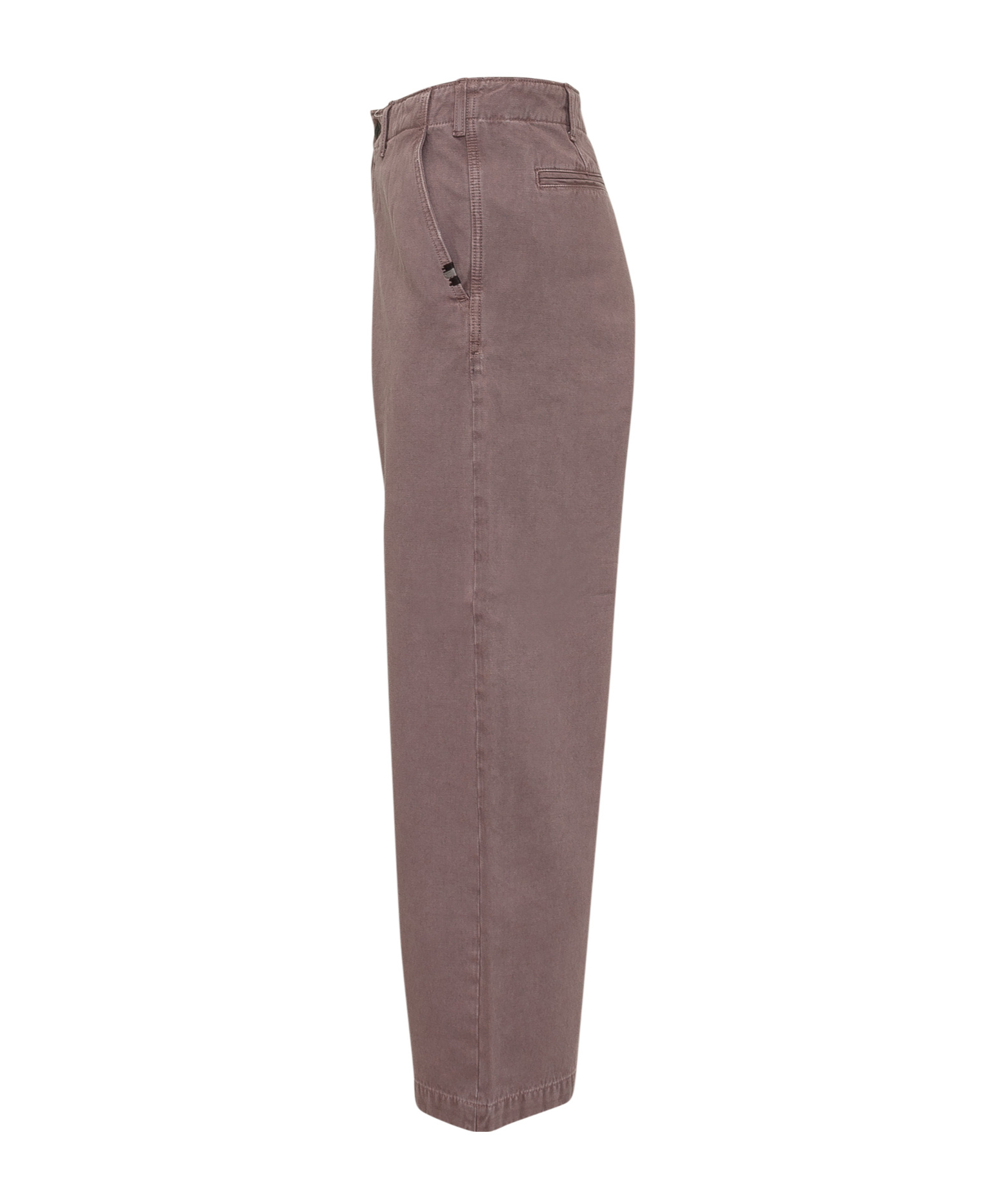 Amish Belt-loop Casual Pants In Gray