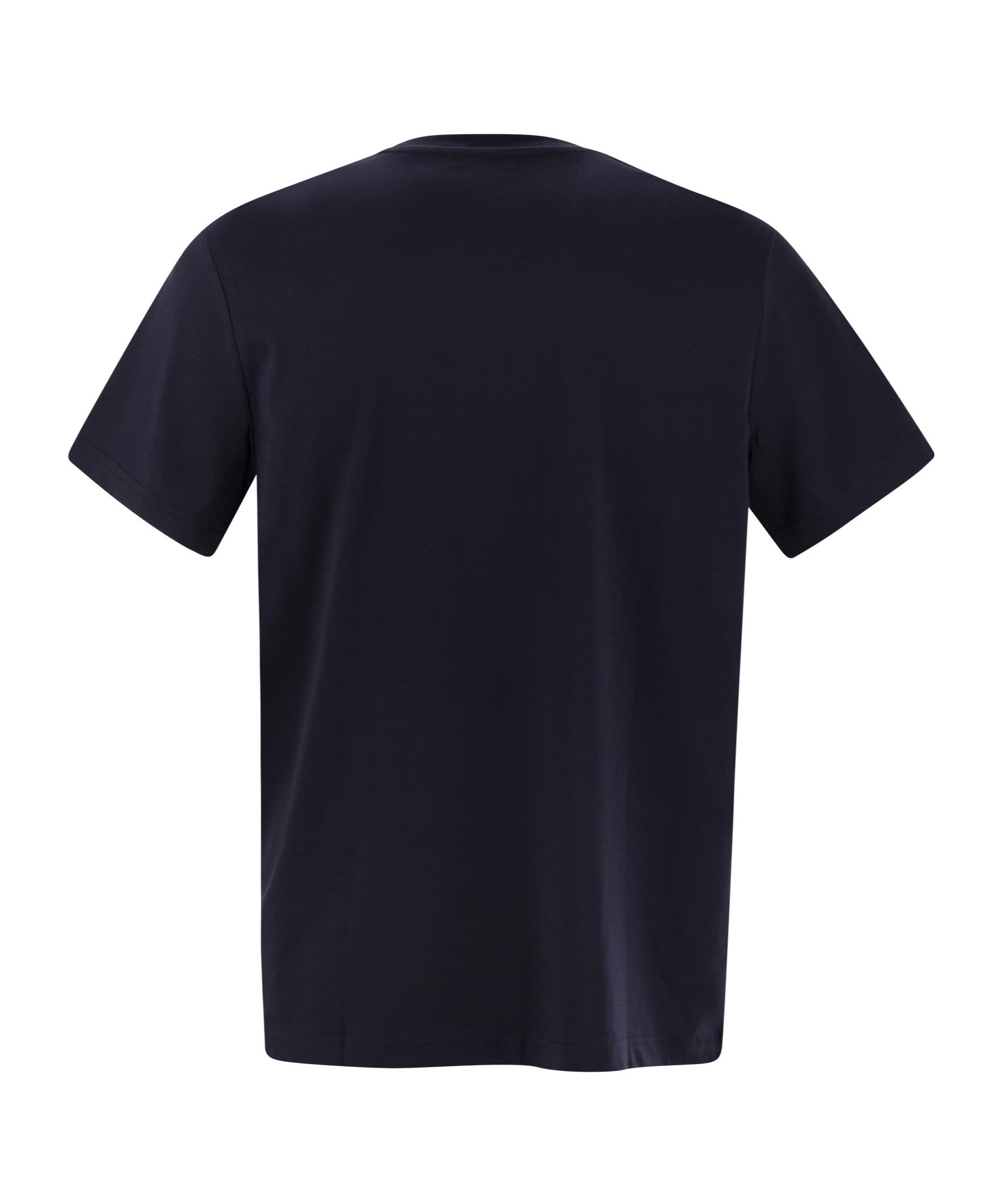 Fay Cotton T-shirt In Black