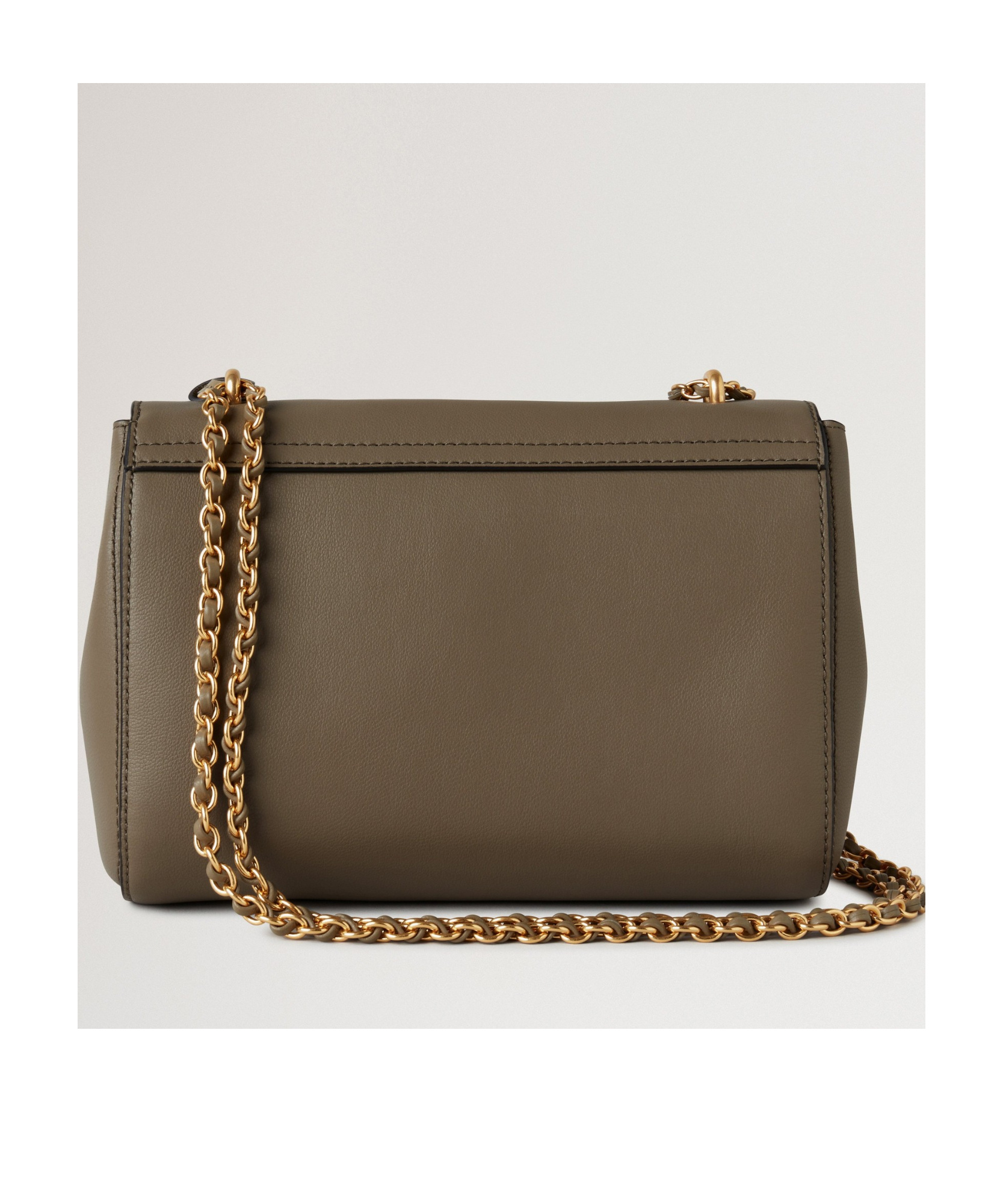 Mulberry Lily Leather Shoulder Bag In Brown