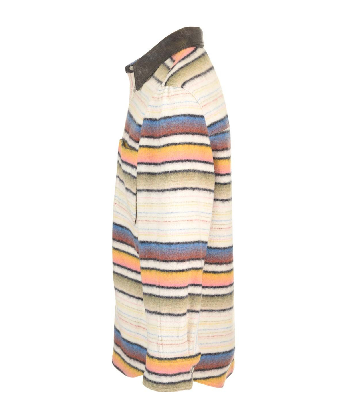 Isabel Marant Duncan Overshirt Jacket Jackets Multicolor In Multicolor