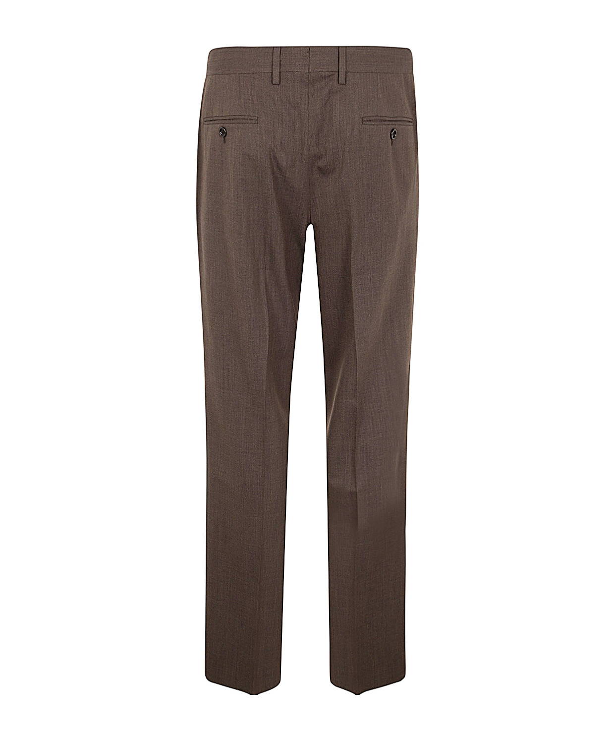 Lardini Belt-loop Casual Pants In Brown