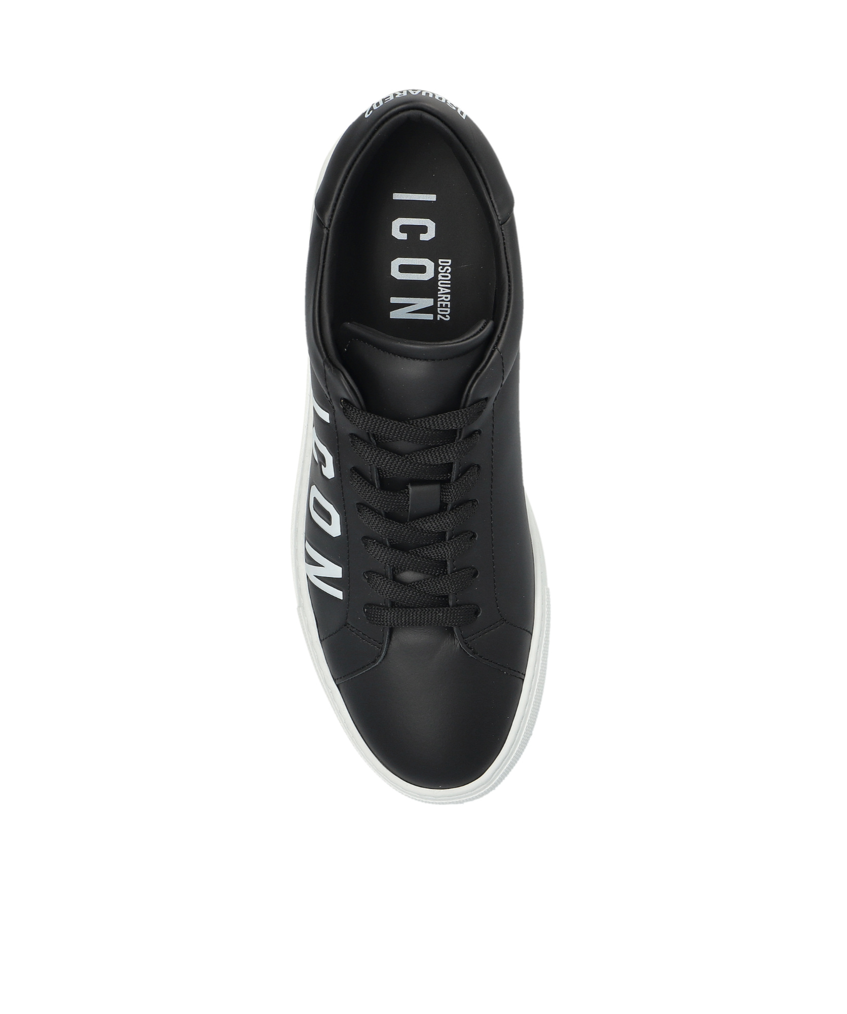 Dsquared2 Icon Casetta Sneakers In Black