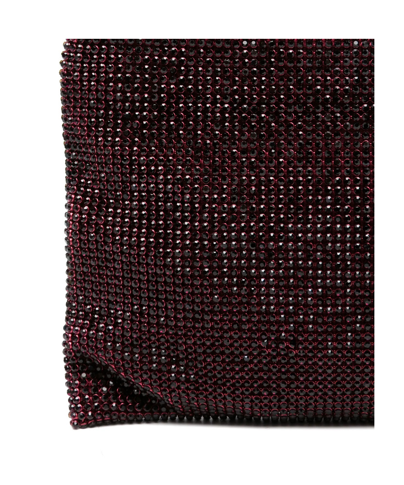 Benedetta Bruzziches La Petite Your Best Friend Clutch Bag In Red