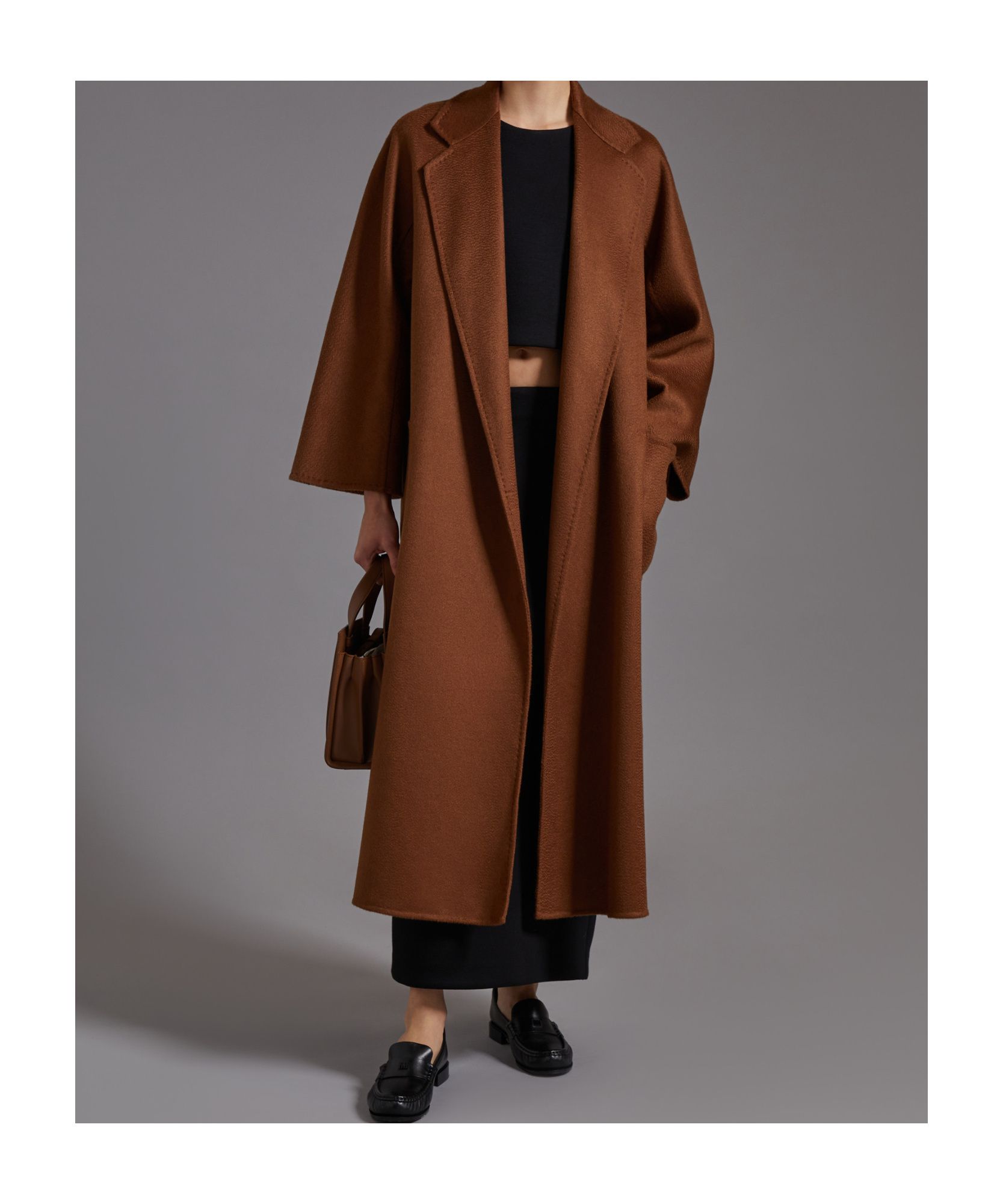 Max Mara Ludmilla Coat In Brown