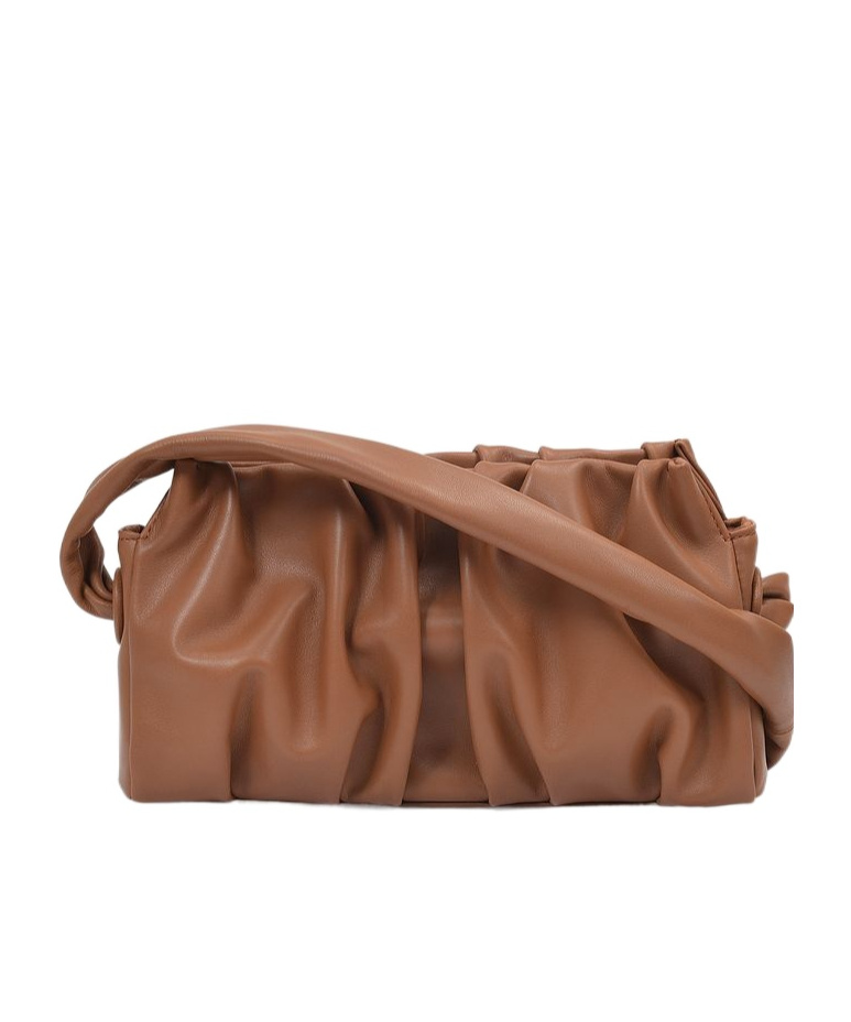 ELLEME PARIS VAGUE GATHERED LEATHER BAG