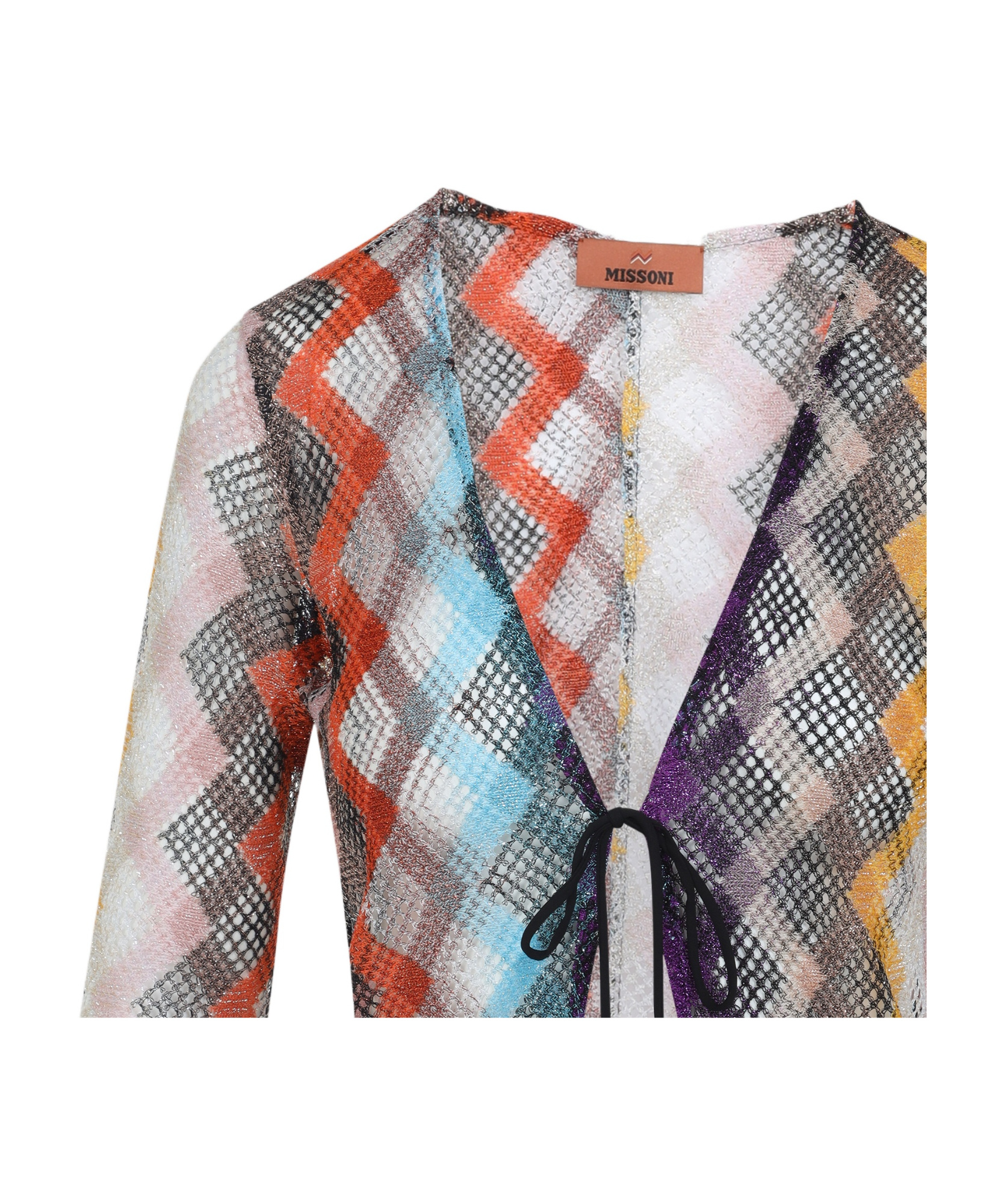 Missoni Geometric Print Sheer Beach Cover Up