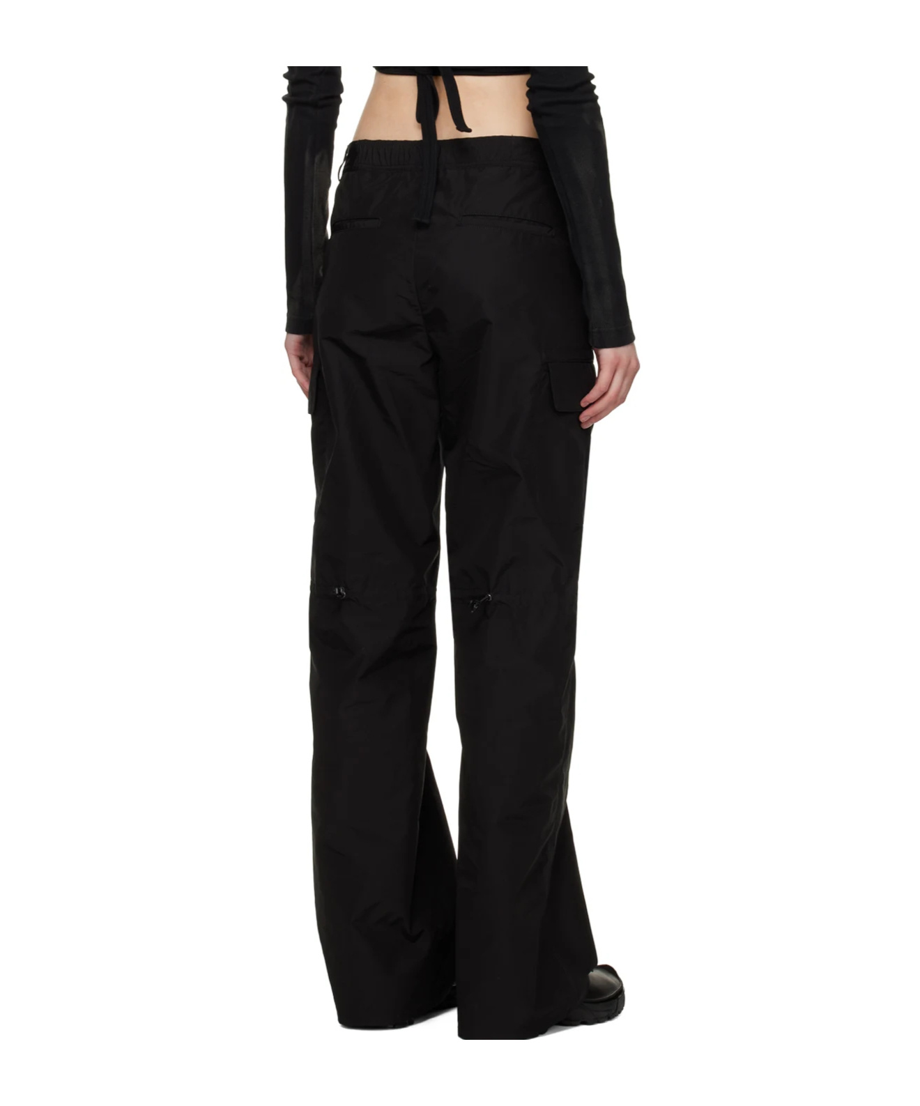 Our Legacy Wide-leg Cargo Trousers In Black