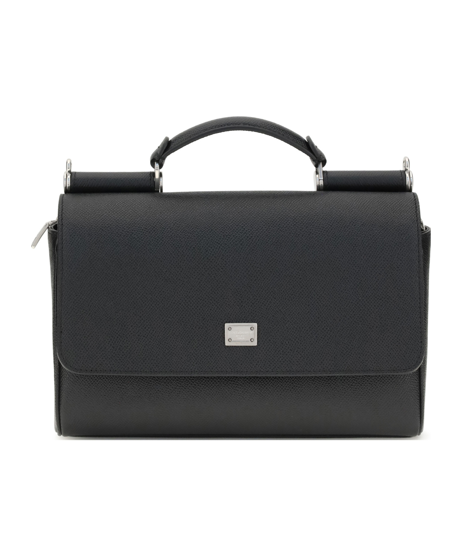 Dolce & Gabbana Dolce&gabbana Men Sicily Handbag In Black