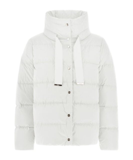 Herno Long-sleeved Down Jacket In White