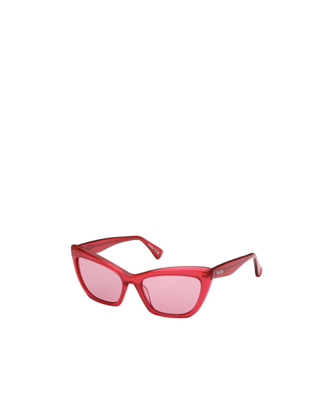 Max Mara Logo Sunglasses In Pink