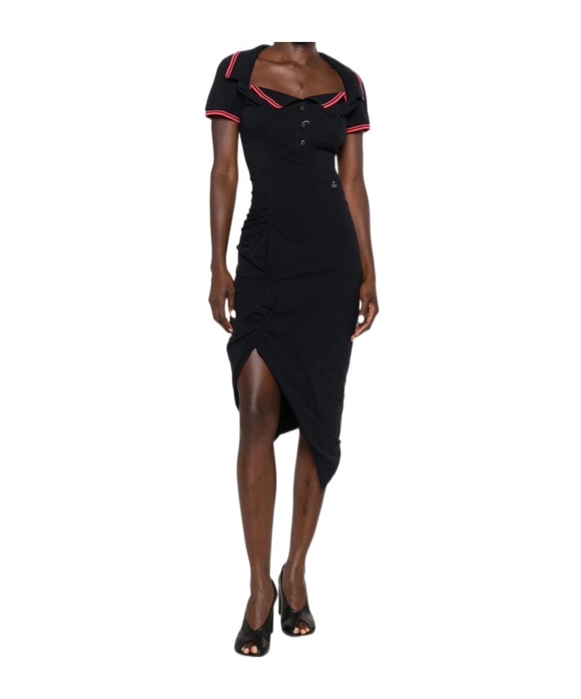 Vivienne Westwood Short-sleeved Dress In Multi