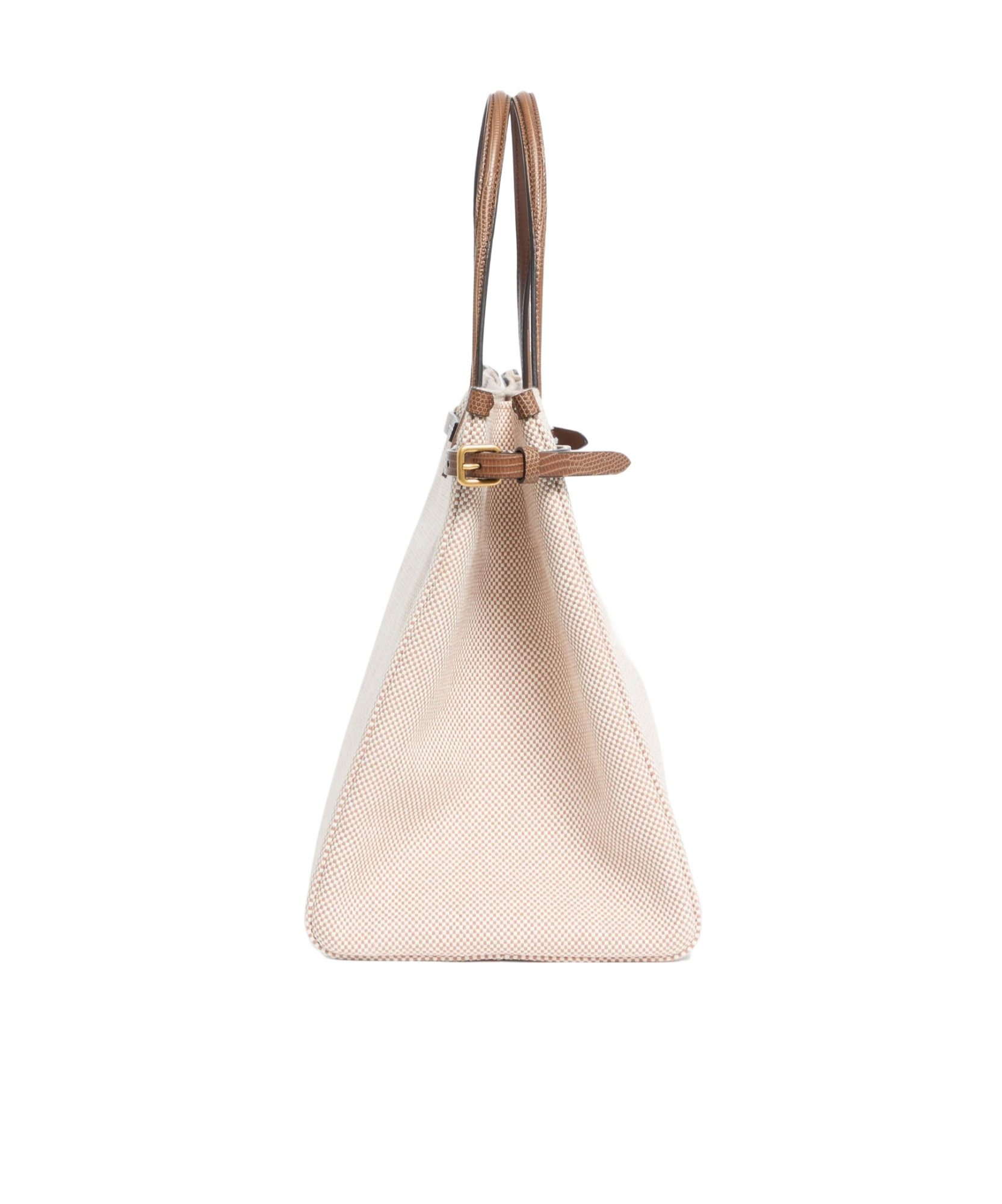 Valentino Medium Magnetic Buckle Shoulder Bag In Nude