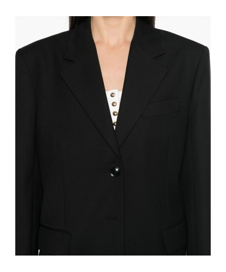 Shop Anine Bing Sara Blazer In Black
