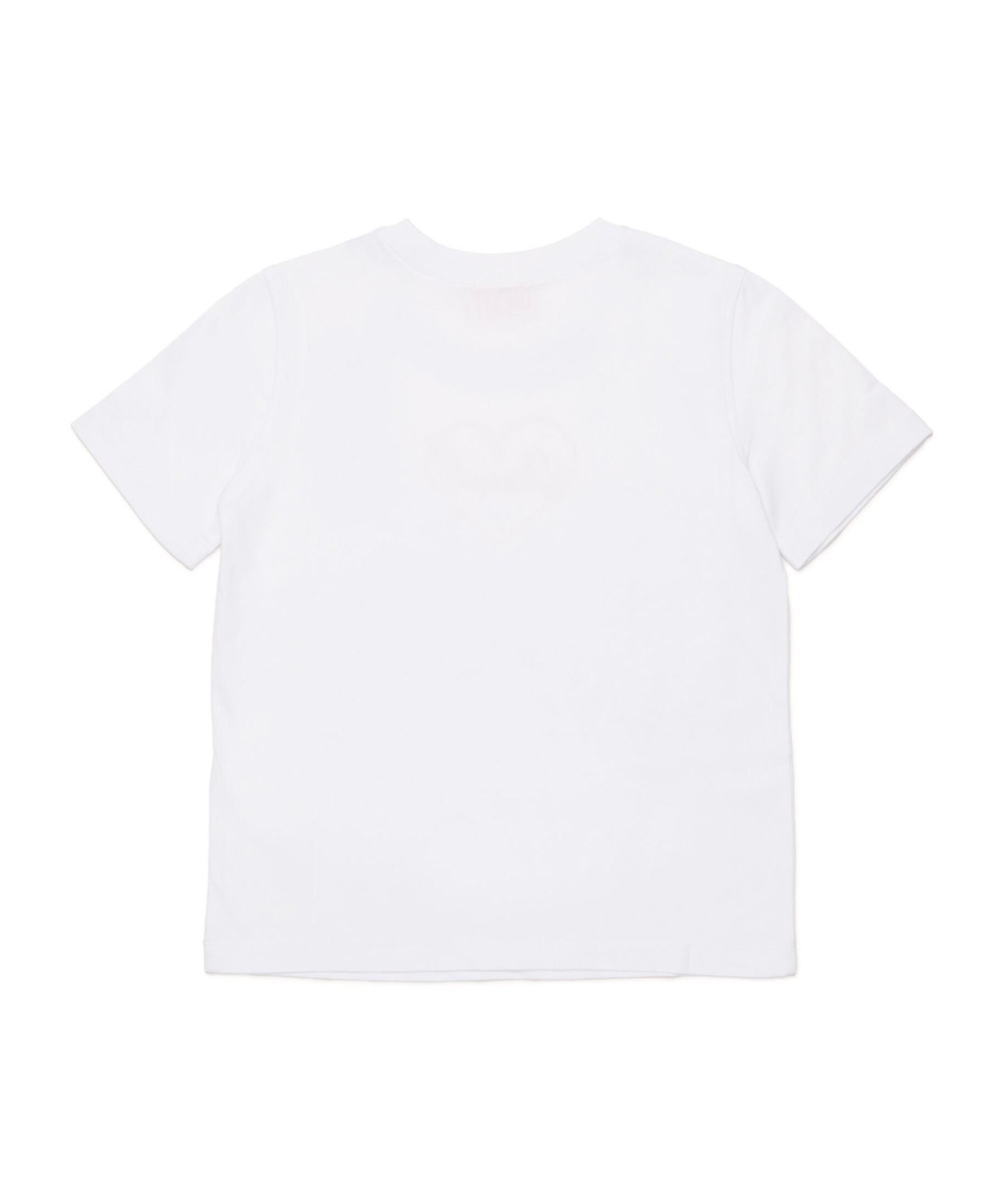 Shop Diesel Heart-print Cotton T-shirt In White