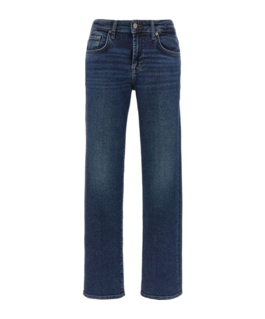 7 For All Mankind Blue Calie Jeans In Blue