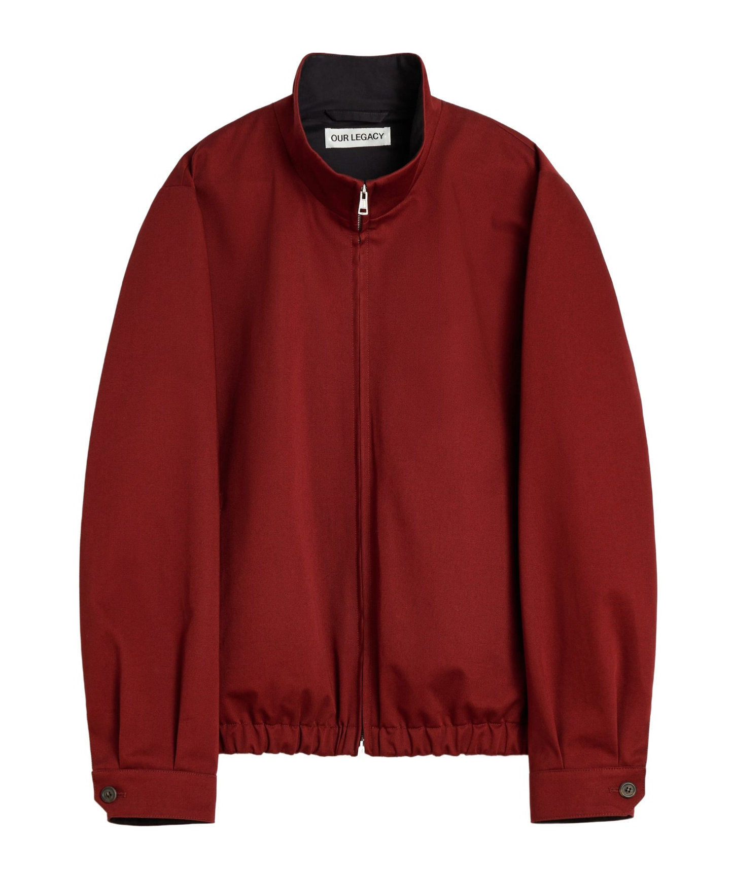 Our Legacy Profound Red Megatwist Twill In Burgundy