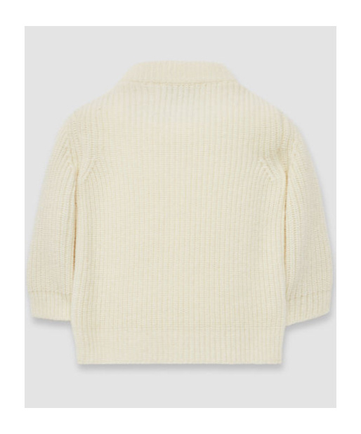 Moncler Long-sleeved Down Jacket In White