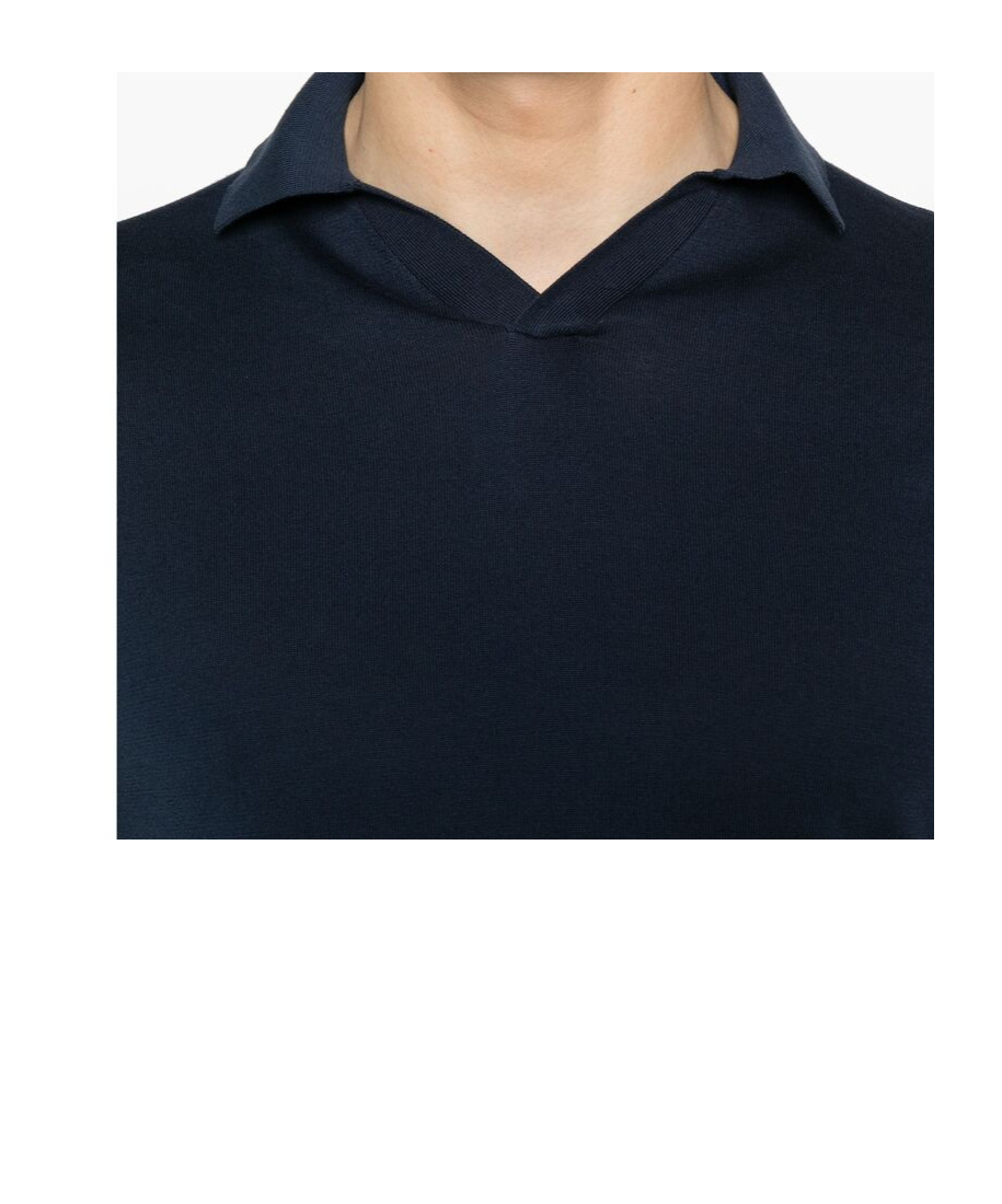 Fedeli Short-sleeved Sweater In Black