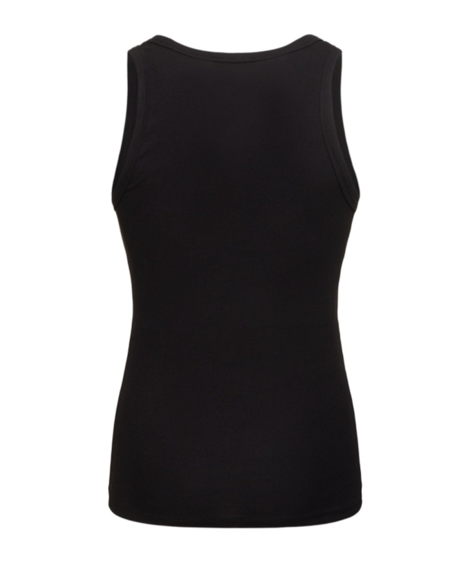 Versace Men Logo Embroidery Tank Top