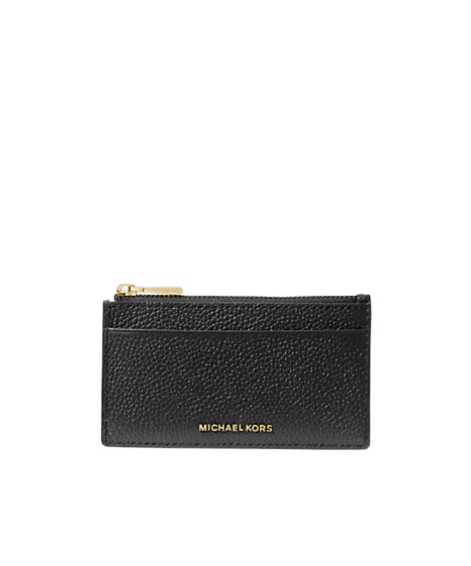 Michael Kors Michael  Jet Set Small Card Case In Black