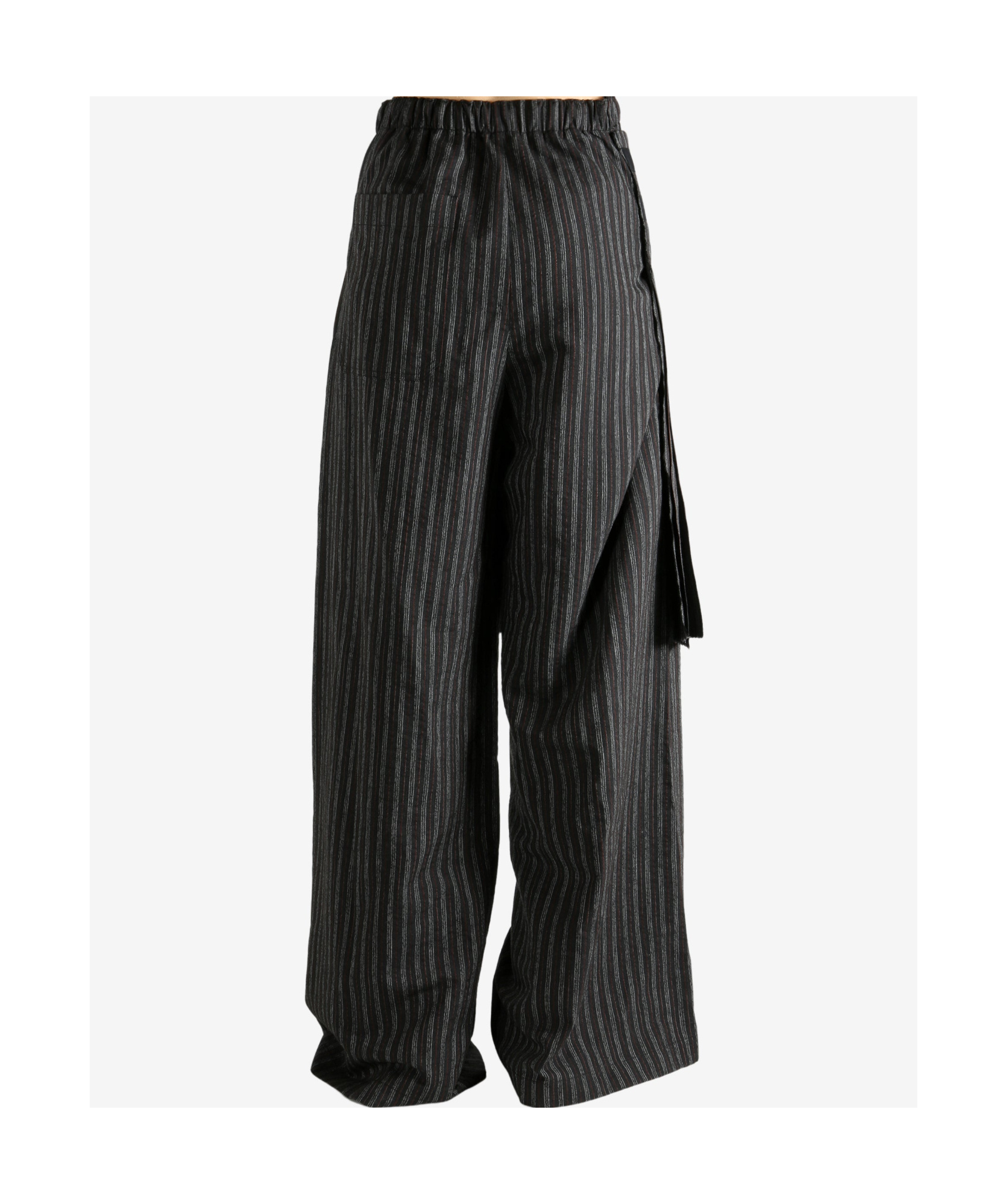 Ann Demeulemeester Marke Lounge Pants In Black