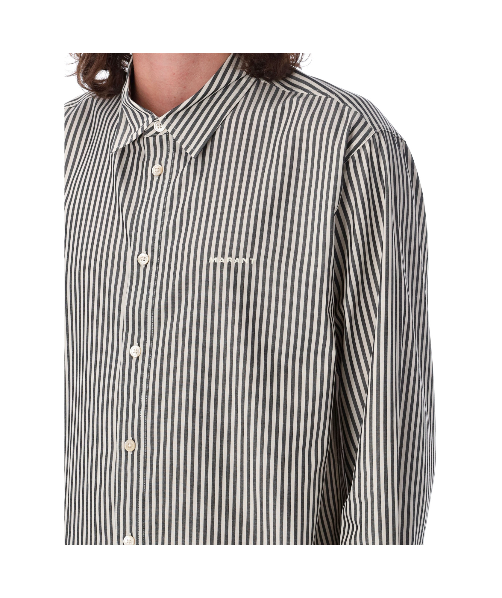 Isabel Marant Cybil Shirt In Black
