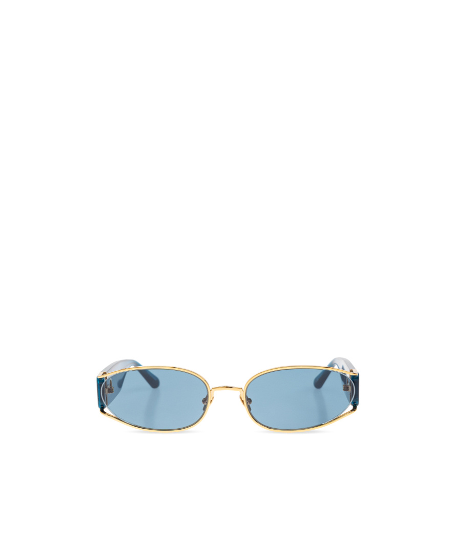 Linda Farrow Full Frame Sunglasses In Blue