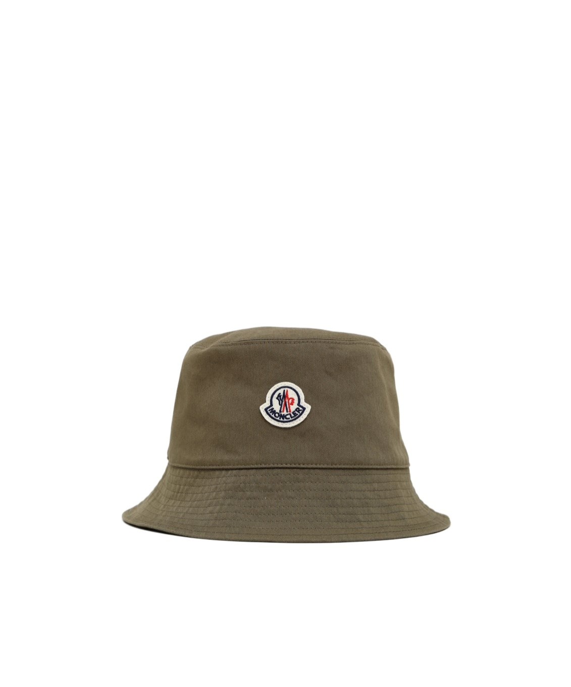 Shop Moncler Logo-patch Bucket Hat In Green