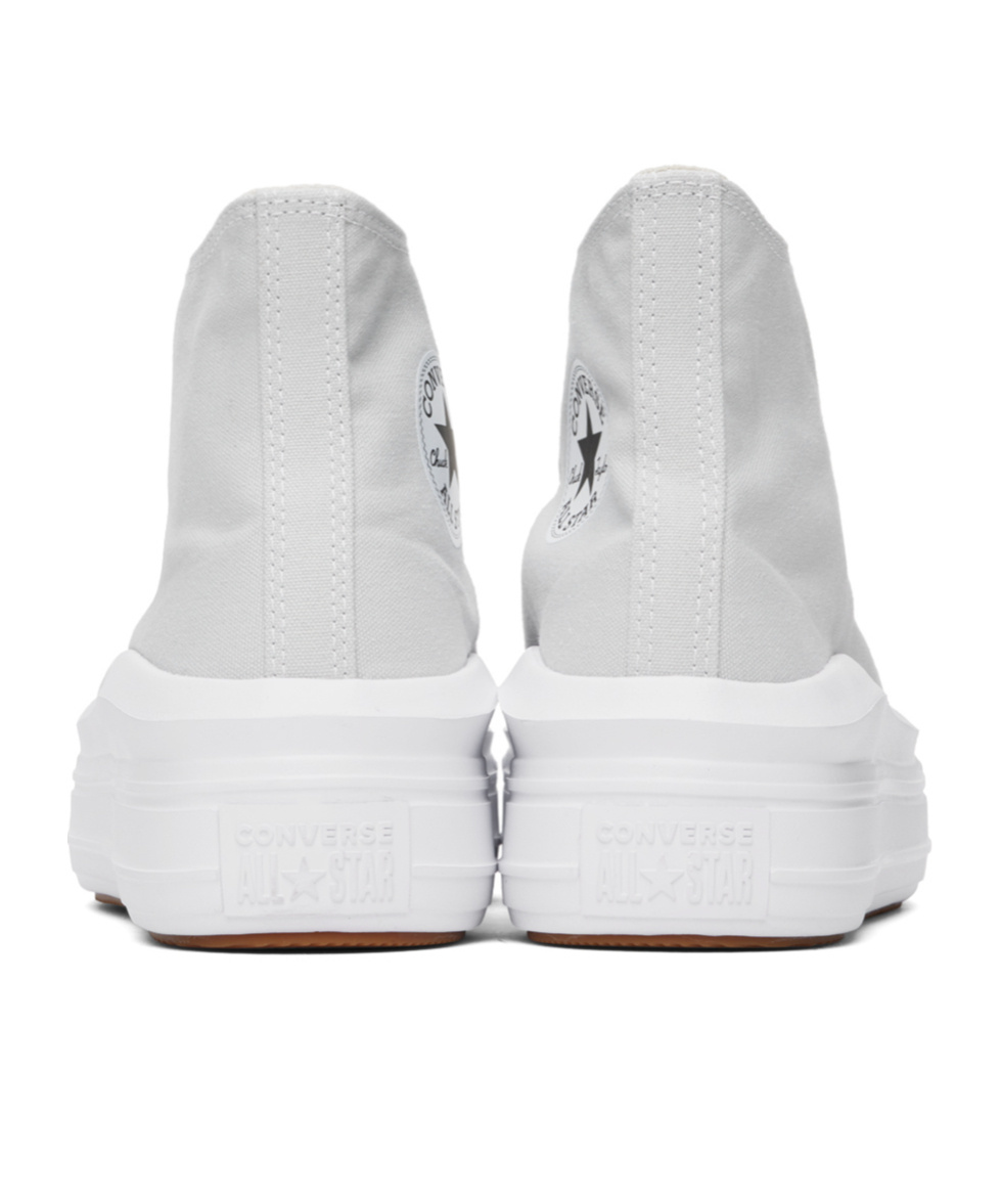 Converse Chuck Taylor All Star Move High-top Sneakers In White