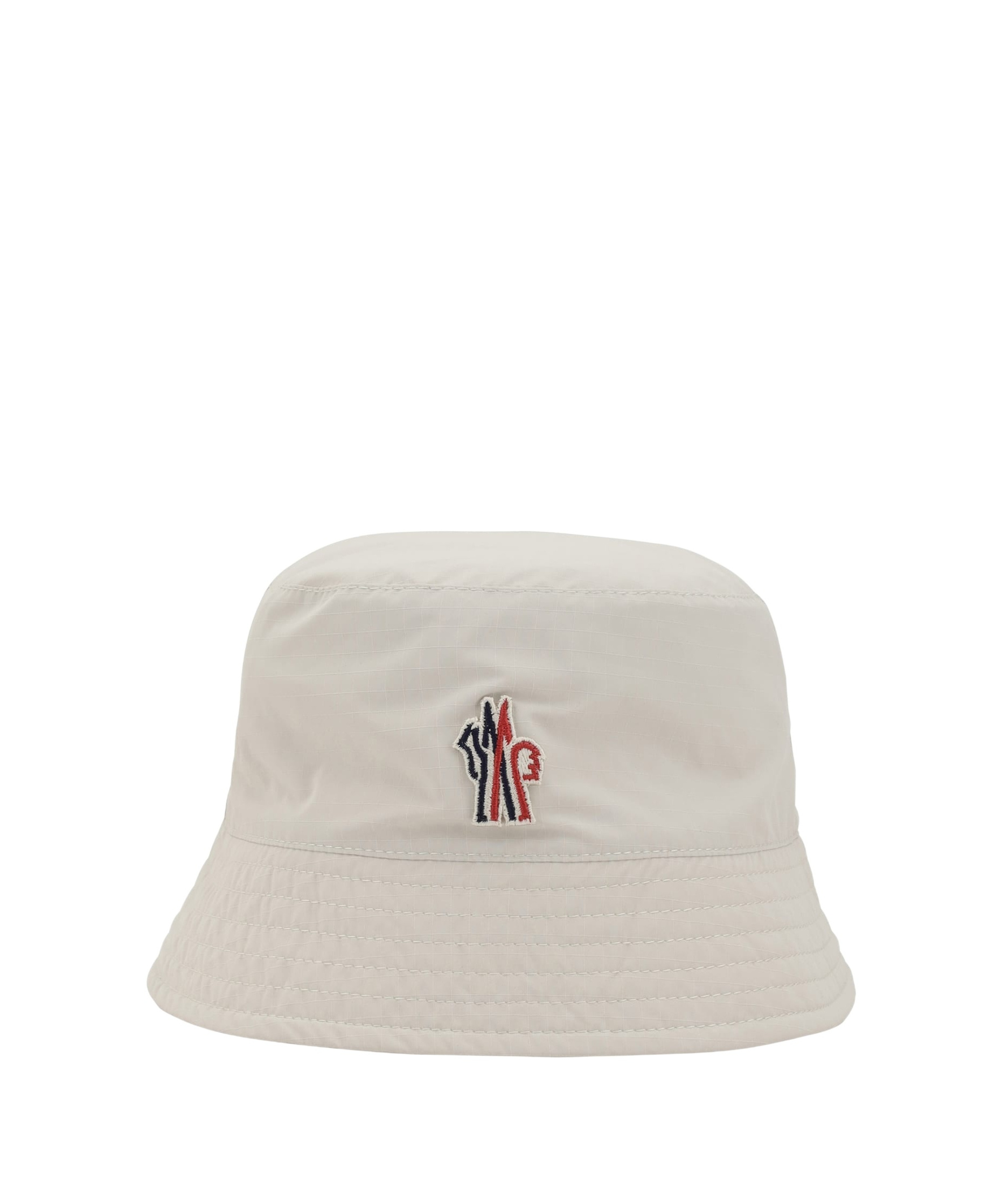 Shop Moncler Packable Bucket Hat In White