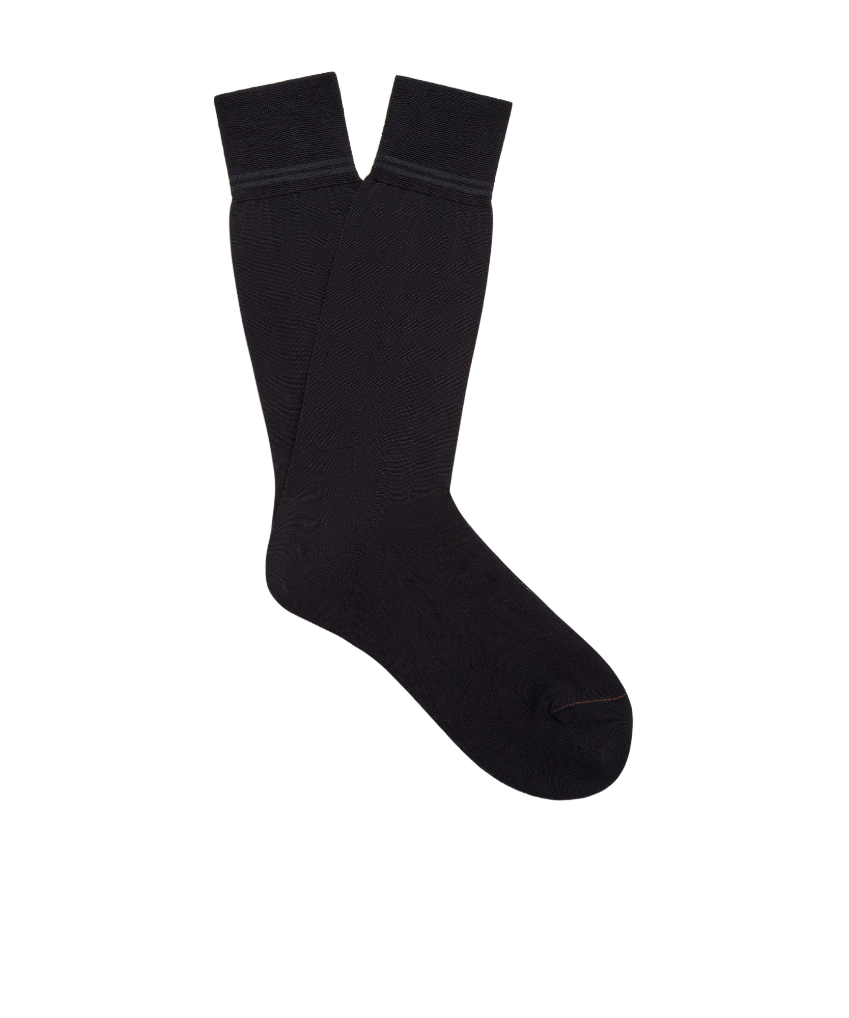 Zegna Grey Cotton Socks In Blue