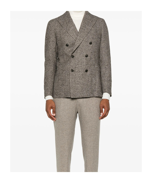 Shop Tagliatore Double-breasted Blazer