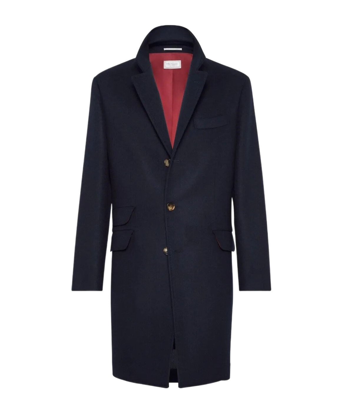 Brunello Cucinelli Cashmere Outwear Jacket Clothing In Blue
