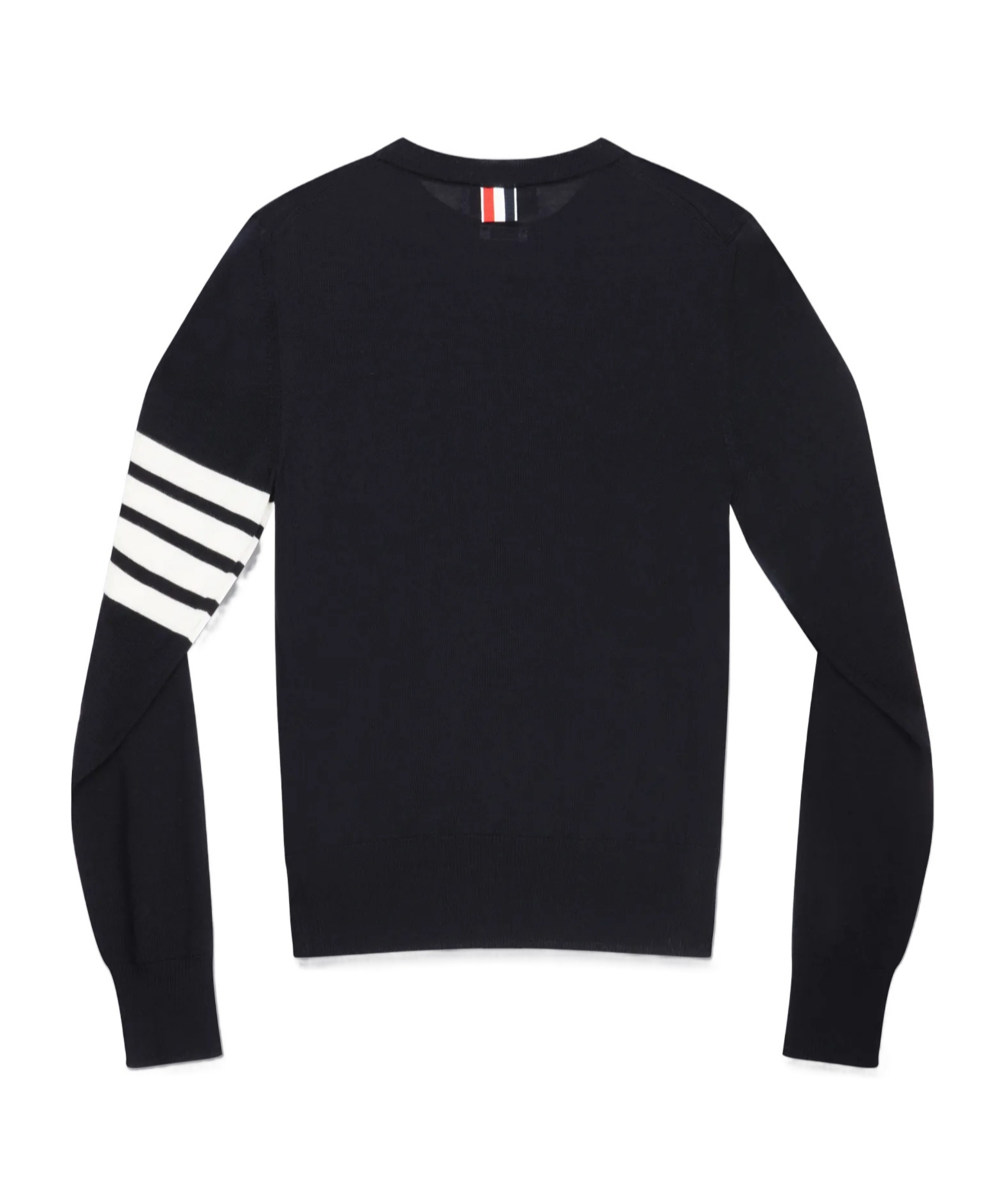 Thom Browne 4-bar Merino Jumper In Black