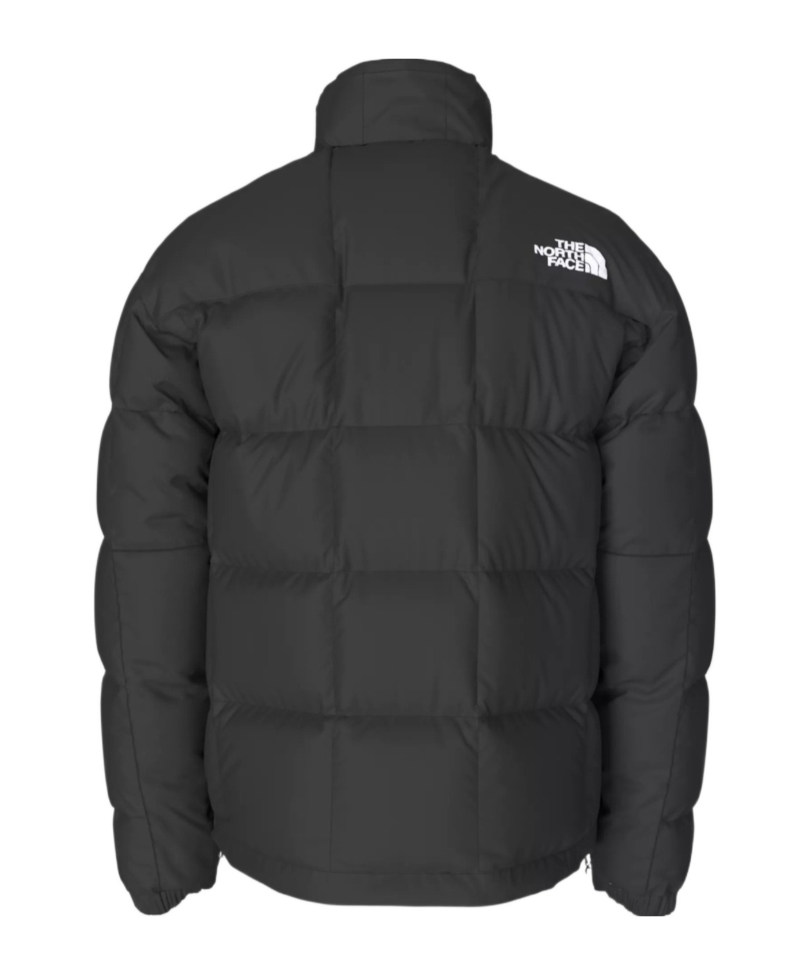 The North Face Down Jacket With Adjustable Hem And Hood In Black