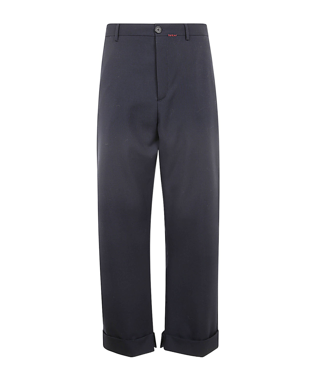 Marni Wide-leg Tailored Trousers In Black