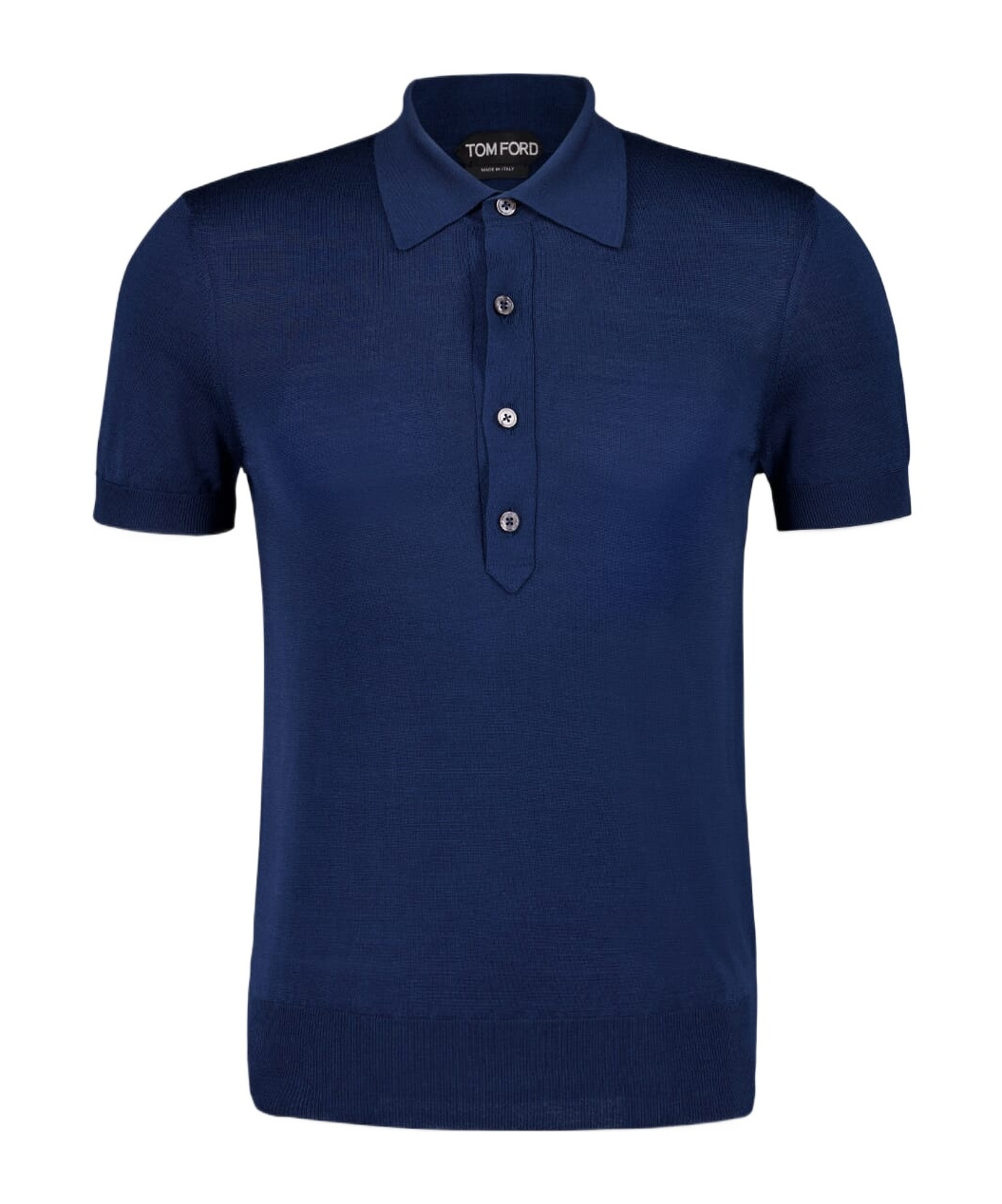 Tom Ford Polo Shirt With Button Placket And Collar