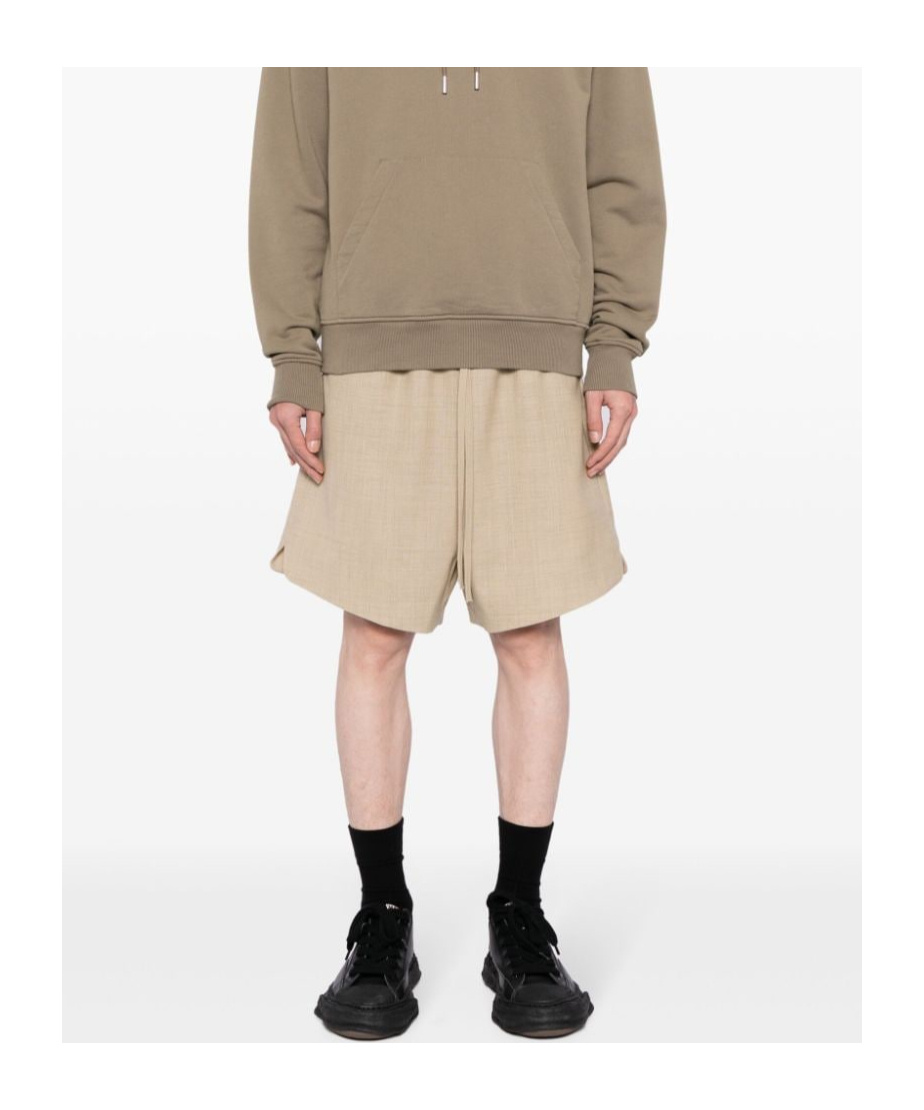 Fear Of God Logo Patch Drawstring Shorts In Multi