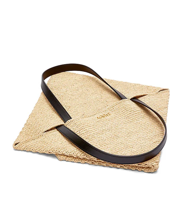 Loewe Extra-large Puzzle Fold Shoulder Bag In Nude