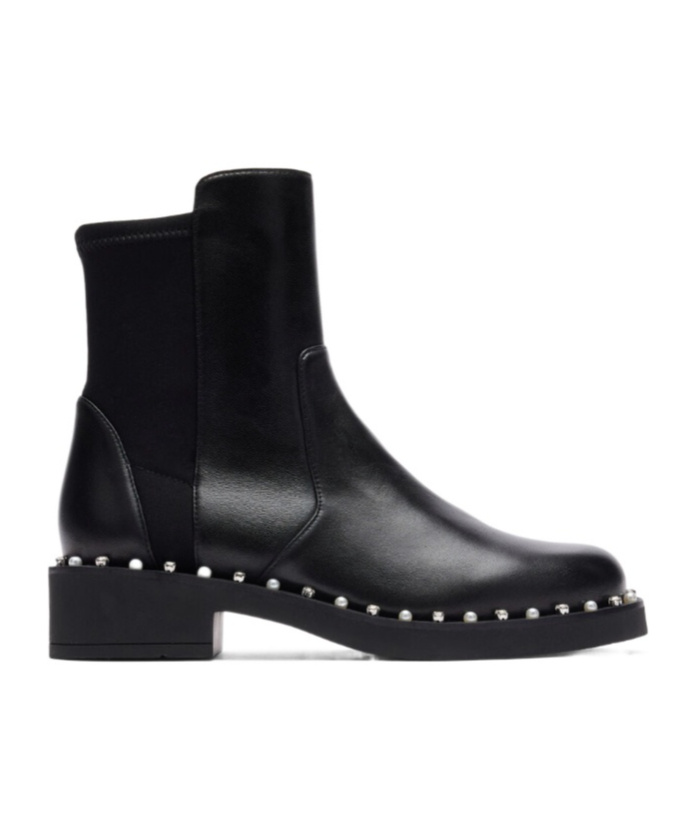 STUART WEITZMAN ROUND SHORT BOOTS