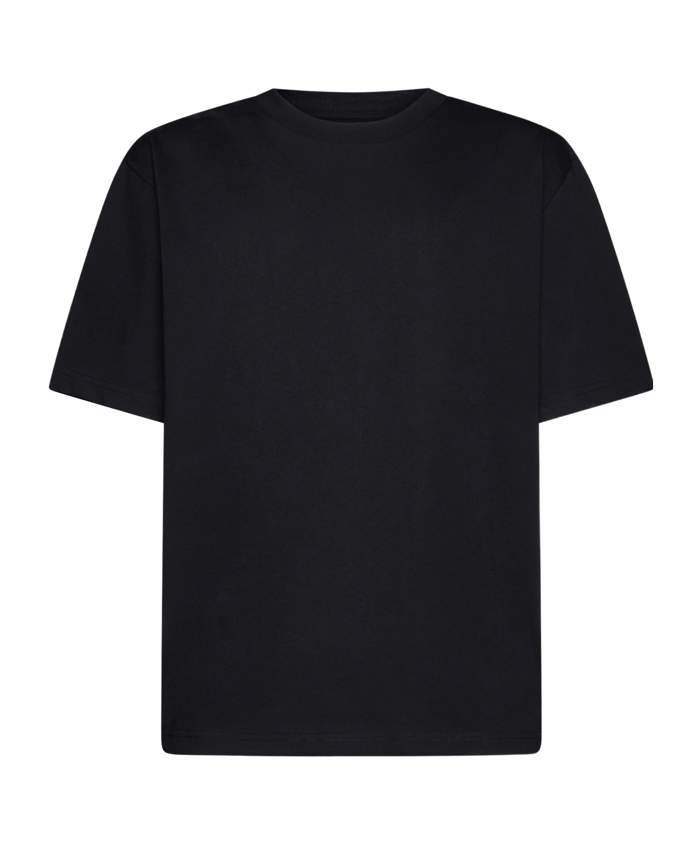 Studio Nicholson Solaris Short Sleeves Sweater In Black