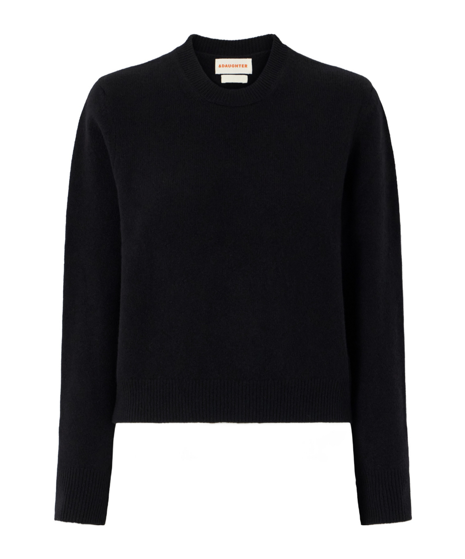 Daughter Wool Sweater In Black
