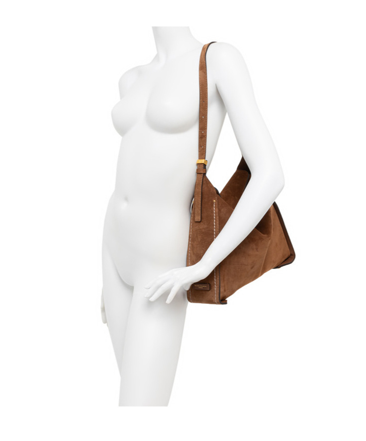 Gianni Chiarini Penelope Suede Shoulder Bag