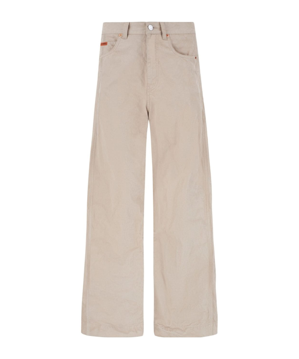 Martine Rose Belt-loop Casual Pants In Nude